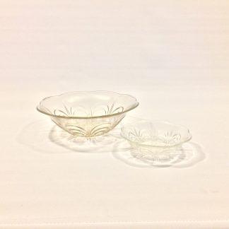 Glasskåle, 2 stk